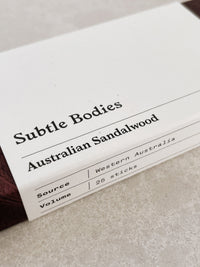 Thumbnail for Subtle Bodies Sandalwood Incense