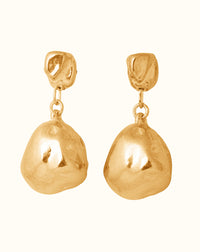 Thumbnail for Cast Freshwater Pearl Drop Earrings 01