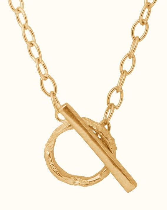 Oversized Fob Necklace
