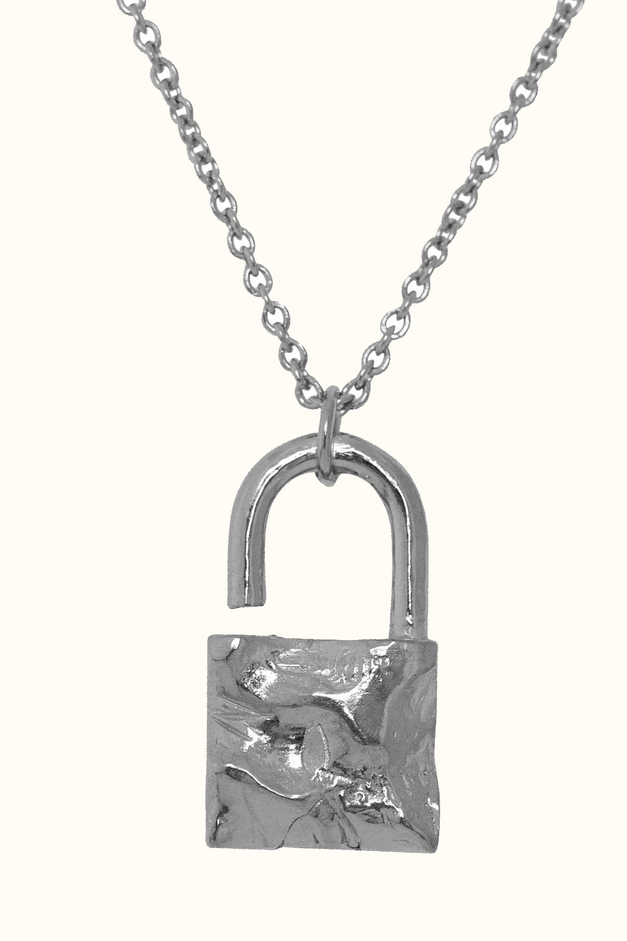 Louis Vuitton Padlock Necklace no.5 - The Sustainable Studio